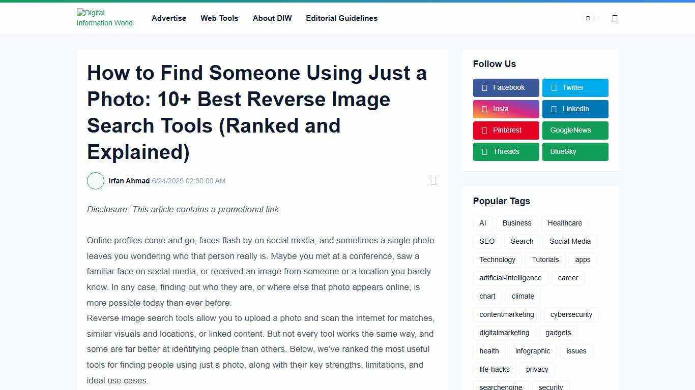 How to Find Someone Using Just a Photo: 10+ Best Reverse Image Search Tools (Ranked and Explained)